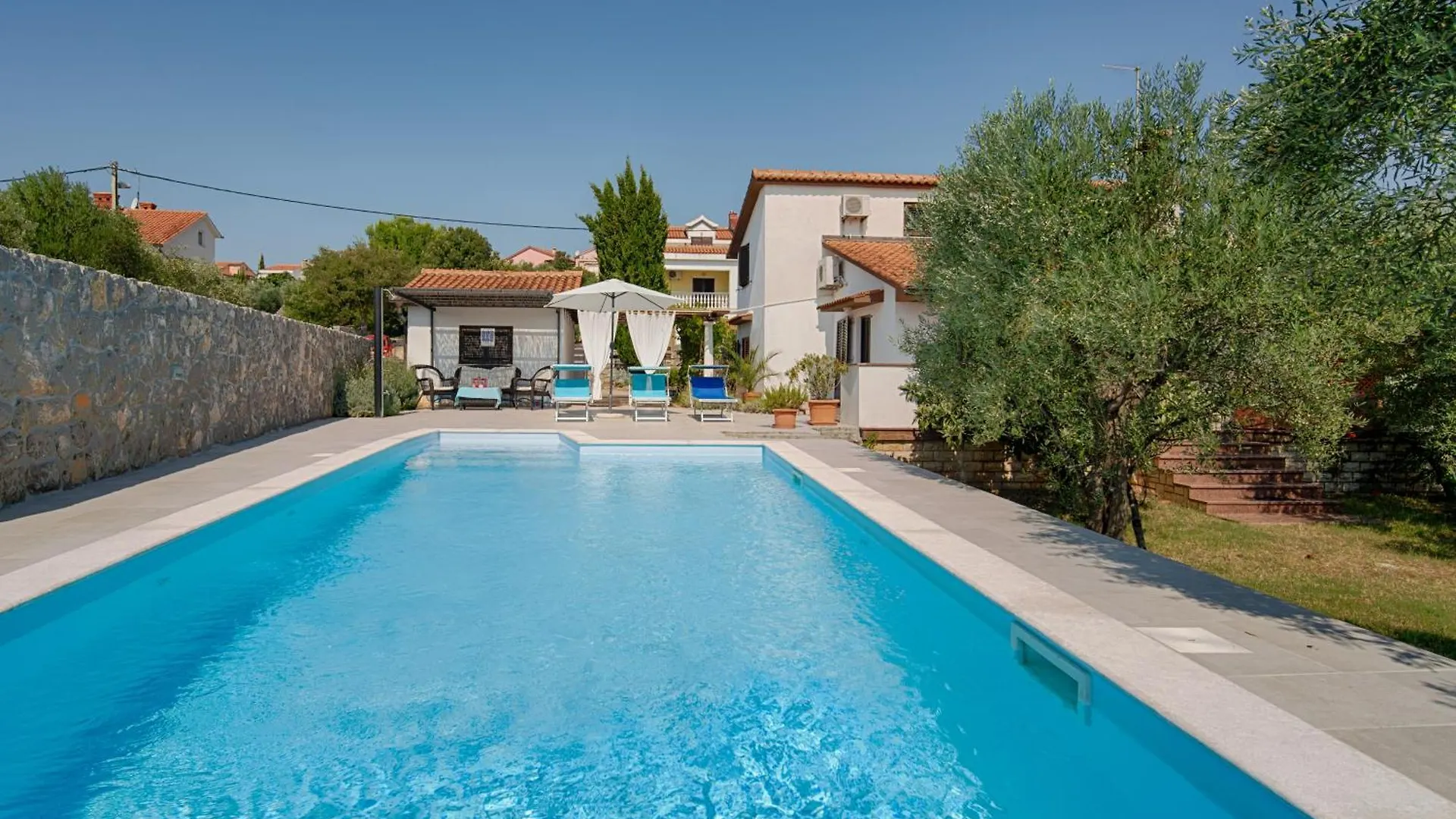 Villa With A Beautiful Sea View Near The Beach - By Traveler Tourist Agency Krk Id 2175 Kornic Croatia